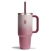 Hydro Flask 40 Oz All Around Travel Tumbler Ombre - Gradient Insulated Mug with Handle & Straw
