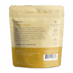 Organic Lemon Ginger Oolong Tea, Full Leaf, In Pyramid Tea Bags By Paromi Tea 12 Organic Lemon Ginger Oolong Tea, Full Leaf, In Pyramid Tea Bags By Paromi Tea -Campmor Outdoor Clothing LemonGinger 15ct Pouch Mockup Back 5328dc1d d0c2 4123 8225 27d5e40d0b10