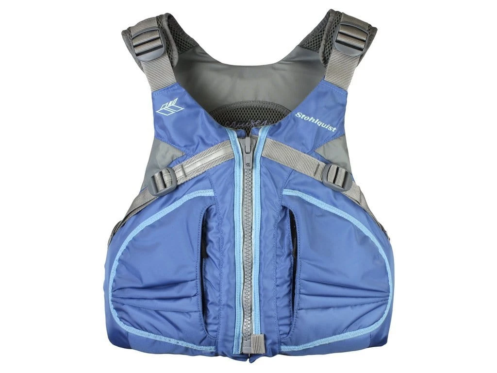 Stohlquist Cruiser Women's PFD - Turquoise Half-Mesh Back Kayak Life Jacket 2 Stohlquist Cruiser Women's PFD - Turquoise Half-Mesh Back Kayak Life Jacket - Image 2