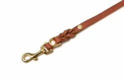 Butter Leather City Dog Leash - Sahara Cognac By Molly And Stitch US -Campmor Outdoor Clothing Lt Leash D2