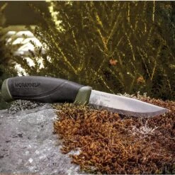 Morakniv Companion Military Green - Stainless Knife -Campmor Outdoor Clothing M 12215