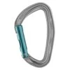 Petzl Djinn Bent Gate Carabiner - Blue/Violet Durable Keylock Sport Climbing Clip