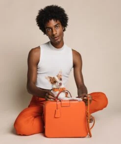 Butter Leather Dog Collar - Mango By Molly And Stitch US 10 Butter Leather Dog Collar - Mango By Molly And Stitch US -Campmor Outdoor Clothing Molly Stitch6874