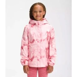 The North Face Girls' Printed Antora Rain Jacket