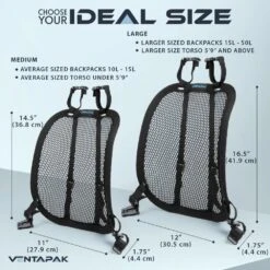 VentaPak - Backpack Comfort Accessory Lightweight <12 OZ By VENTAPAK 12 VentaPak - Backpack Comfort Accessory Lightweight <12 OZ By VENTAPAK -Campmor Outdoor Clothing New VentaPak Sizing Chart 12 2024 2430b046 e695 4553 ad5e 1fe9cb8d3b11
