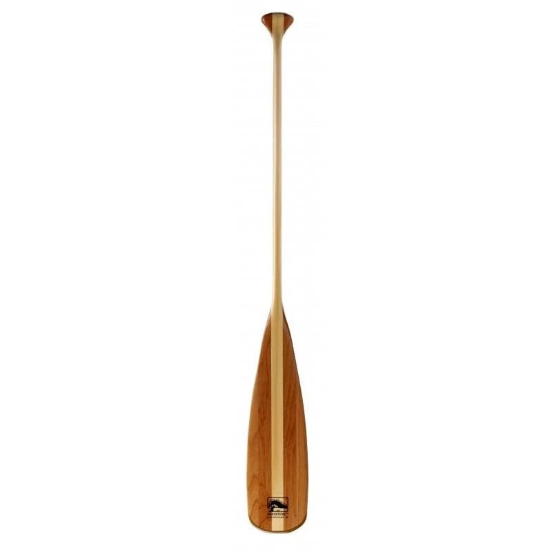 Bending Branches Beavertail Wood Canoe Paddle – Basswood & Red Alder Straight Shaft 4 Bending Branches Beavertail Wood Canoe Paddle – Basswood & Red Alder Straight Shaft - Image 4