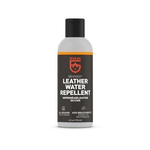 Gear Aid Revivex Leather Water Repellent 4 Fl Oz 1 Gear Aid Revivex Leather Water Repellent 4 Fl Oz