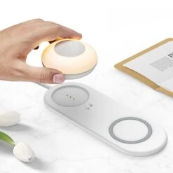 Wireless Charging Dot Night Light By EP Light