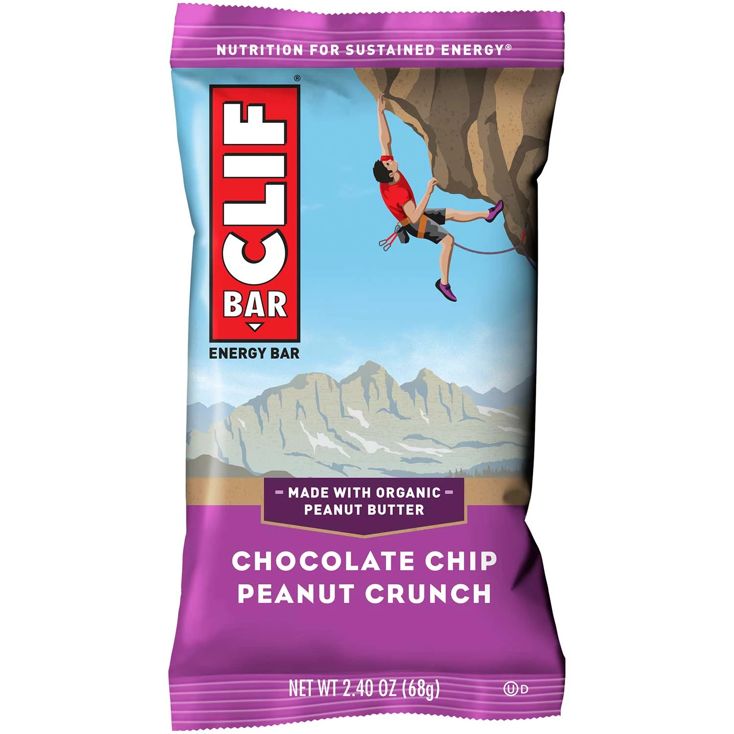 CLIF® Bar Clif Bar Chocolate Chip Peanut Crunch 1 CLIF® Bar Clif Bar Chocolate Chip Peanut Crunch