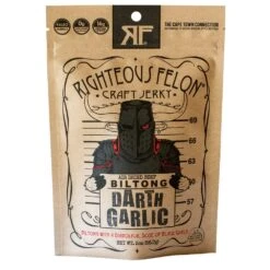 Righteous Felon Darth Garlic Biltong-2oz. Jerky
