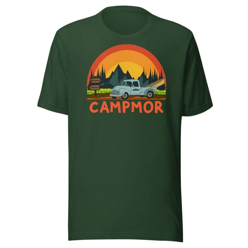 Campmor Rustic Retreat Pickup Truck T-Shirt 4 Campmor Rustic Retreat Pickup Truck T-Shirt - Image 4