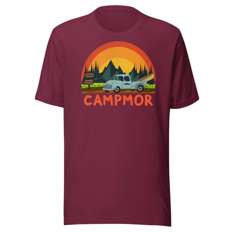 Campmor Rustic Retreat Pickup Truck T-Shirt 3 Campmor Rustic Retreat Pickup Truck T-Shirt - Image 3
