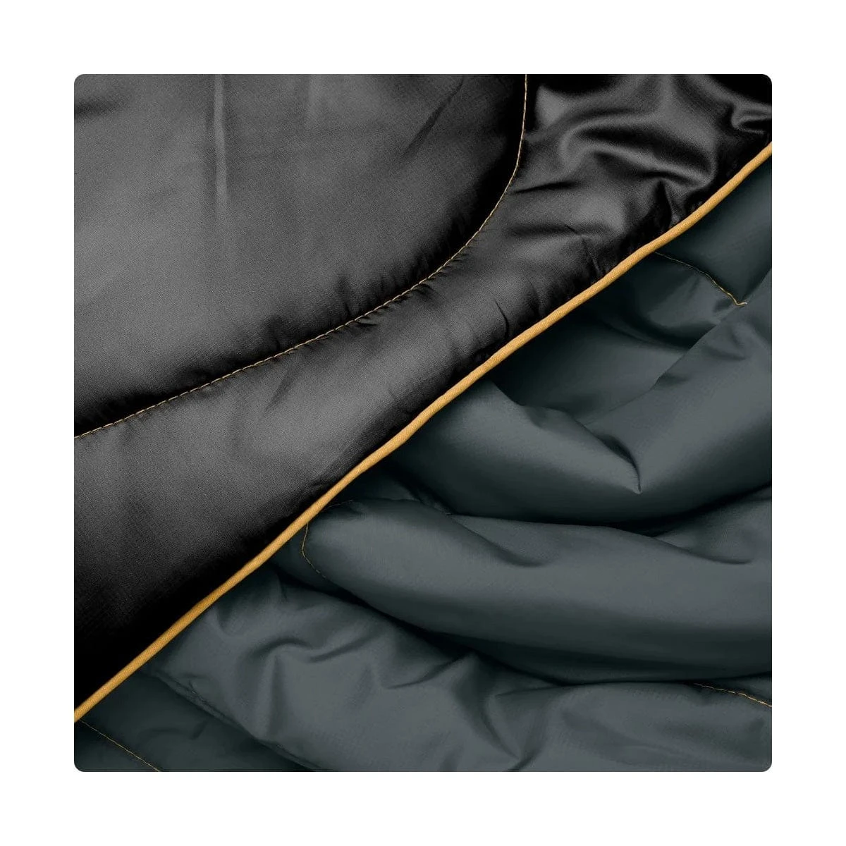 Rumpl Original Puffy Blanket - Black 7 Rumpl Original Puffy Blanket - Black - Image 7