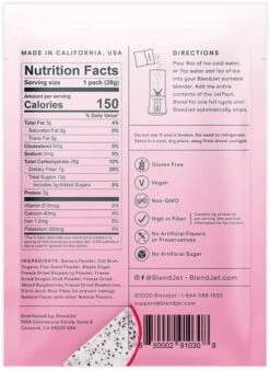 JetPack Smoothie By BlendJet -Campmor Outdoor Clothing Raspberry Dragon Fruit JetPack BACK 30183cc2 fd8e 45d9 aa16 f8848b291a3c