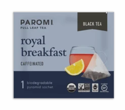 Organic Royal Breakfast Black Tea, Full Leaf, In Pyramid Tea Bags By Paromi Tea 16 Organic Royal Breakfast Black Tea, Full Leaf, In Pyramid Tea Bags By Paromi Tea -Campmor Outdoor Clothing RoyalBreakfast 0628a32a 48b9 4218 9b08 dad581891f9d