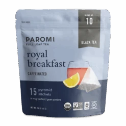 Organic Royal Breakfast Black Tea, Full Leaf, In Pyramid Tea Bags By Paromi Tea 12 Organic Royal Breakfast Black Tea, Full Leaf, In Pyramid Tea Bags By Paromi Tea -Campmor Outdoor Clothing RoyalBreakfast 15ct Pouch Mockup 096658c3 2b5b 4da7 bb0d f4a59a95864b