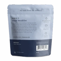 Organic Royal Breakfast Black Tea, Full Leaf, In Pyramid Tea Bags By Paromi Tea 13 Organic Royal Breakfast Black Tea, Full Leaf, In Pyramid Tea Bags By Paromi Tea -Campmor Outdoor Clothing RoyalBreakfast 15ct Pouch Mockup Back 3167c401 0f8d 4a26 bbe7 97626aa83799