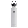 Hydro Flask 24 oz Standard Mouth Water Bottle with Flex Straw Cap – Insulated Stainless Steel Reusable Bottle