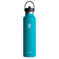 Hydro Flask 24 oz Standard Mouth Water Bottle with Flex Straw Cap – Insulated Stainless Steel Reusable Bottle -Campmor Outdoor Clothing S24FS8271