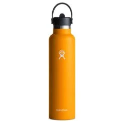 Hydro Flask 24 oz Standard Mouth Water Bottle with Flex Straw Cap – Insulated Stainless Steel Reusable Bottle -Campmor Outdoor Clothing S24FS8273