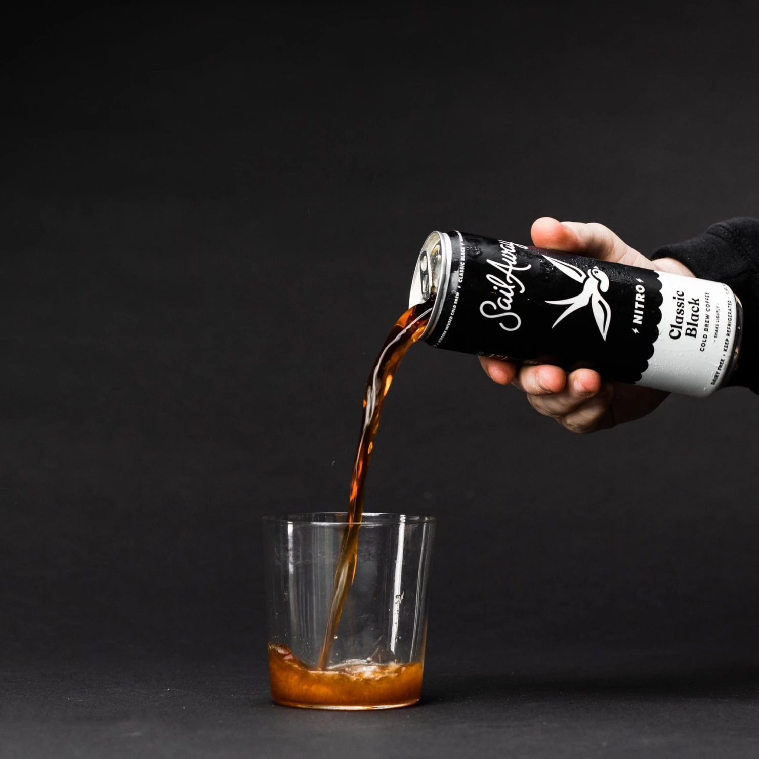 Nitro Cold Brew Coffee (Classic Black) By Sail Away Coffee Co. 2 Nitro Cold Brew Coffee (Classic Black) By Sail Away Coffee Co. - Image 2