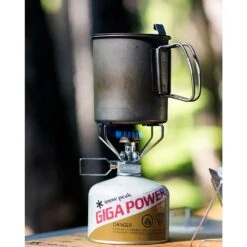 Snow Peak Titanium Trek 700 Cookset - Ultralight 23.6 fl oz Solo Backpacking Pot -Campmor Outdoor Clothing SCS 005T