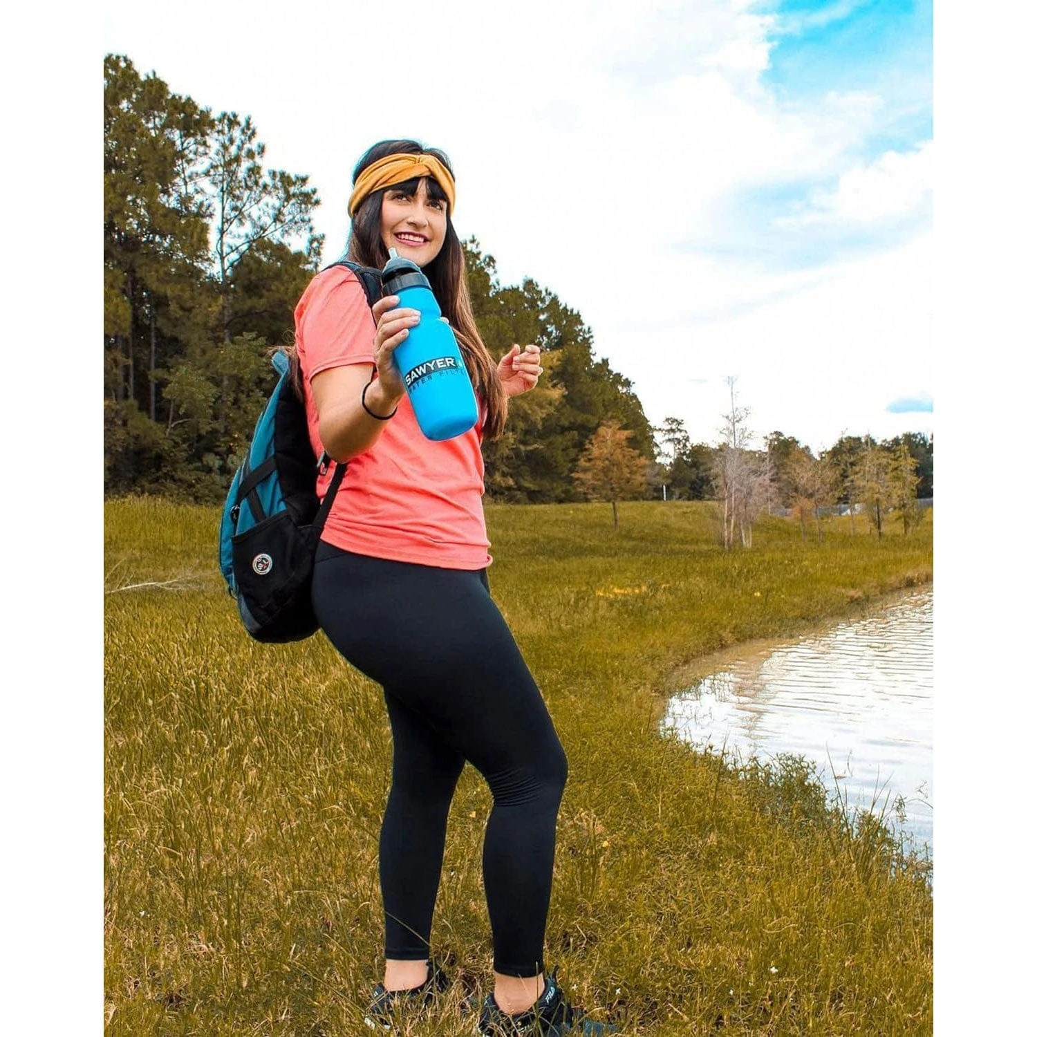 Sawyer Personal Water Filtration 1 Liter Bottle 4 Sawyer Personal Water Filtration 1 Liter Bottle - Image 4