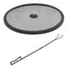 Blue Sky Peak Patio Fire Pit Spark Screen and Lift Kit - Heavy-Duty Steel Mesh Safety Guard