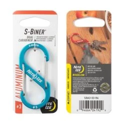 Nite Ize S-Biner Aluminum Dual Carabiner #3 -Campmor Outdoor Clothing T92mvbiQn2GxvJeqjBKU SBA3 03 R6
