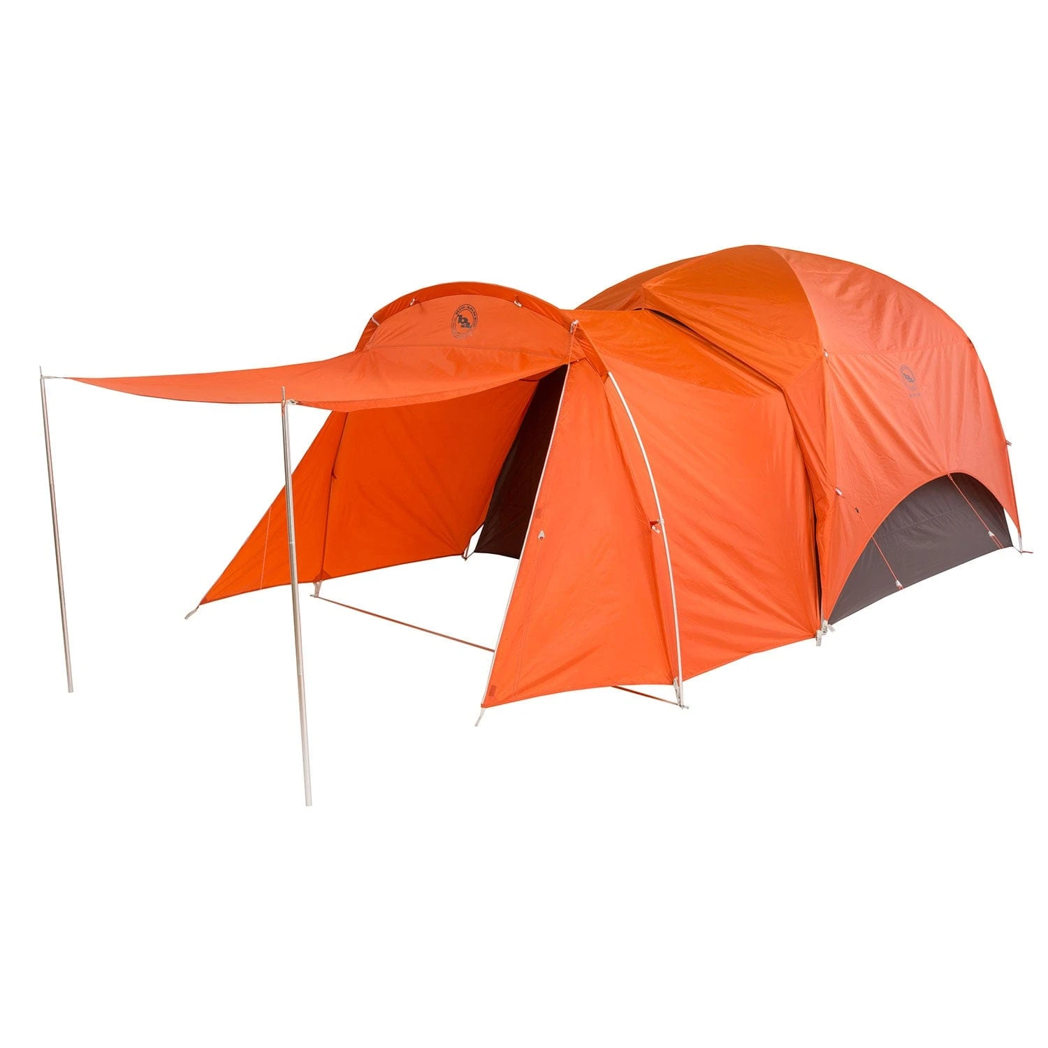 Big Agnes Big House 6 Person Tent – Orange & Taupe High-Volume Standing Height Car Camping Tent 5 Big Agnes Big House 6 Person Tent – Orange & Taupe High-Volume Standing Height Car Camping Tent - Image 5