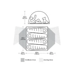 Big Agnes Copper Spur HV UL4 Tent -Campmor Outdoor Clothing THVCSO420