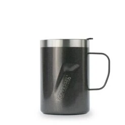 EcoVessel TRANSIT 12oz Insulated Coffee & Beer Mug - Sleek Modern Finish Triple-Insulated Stainless Steel -Campmor Outdoor Clothing TRNS12GS