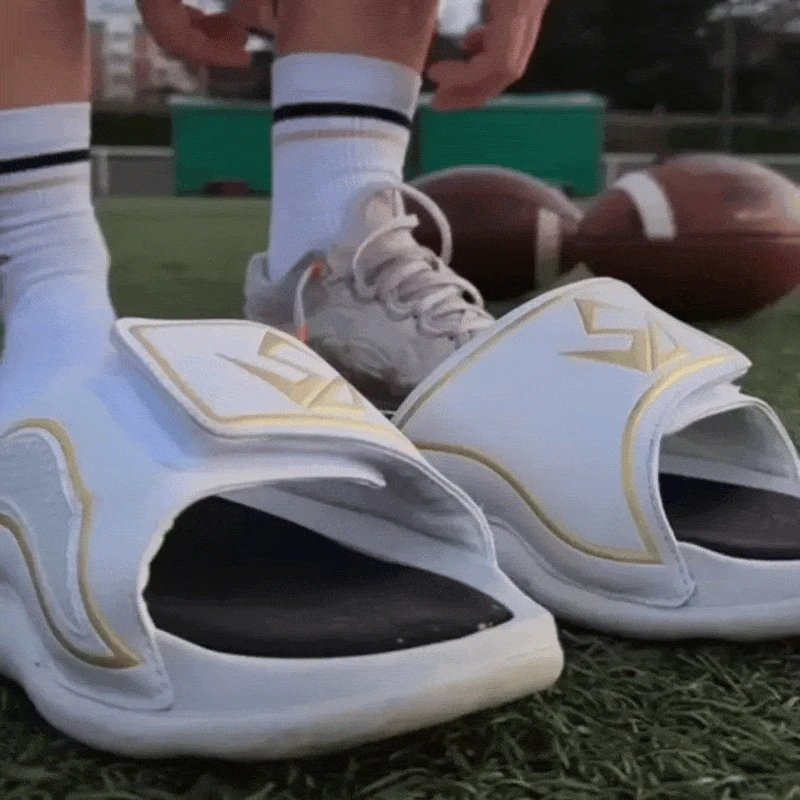 Youth Luxe Sports Recovery Slides Midnight By Tronus Footwear 4 Youth Luxe Sports Recovery Slides Midnight By Tronus Footwear - Image 4