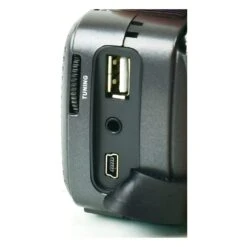 Kaito V1 Voyager Solar/Dynamo AM/FM/SW Emergency Radio With Cell Phone Charger And 3-LED Flashlight, Green -Campmor Outdoor Clothing V1G