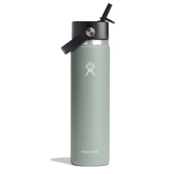 Hydro Flask 24 oz Wide Mouth Bottle with Flex Straw Cap - Insulated Stainless Steel Water Bottle -Campmor Outdoor Clothing W24BFS374