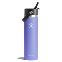Hydro Flask 24 oz Wide Mouth Bottle with Flex Straw Cap - Insulated Stainless Steel Water Bottle -Campmor Outdoor Clothing W24BFS474