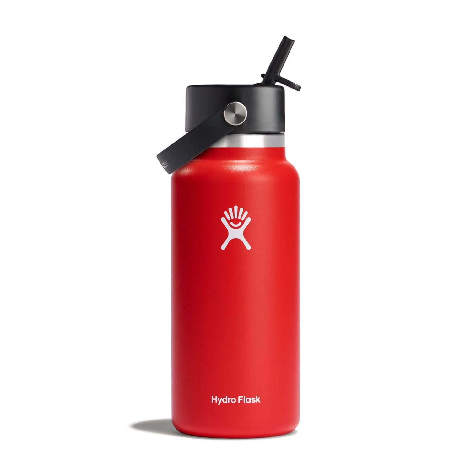 Hydro Flask 32 oz. White Wide Mouth Water Bottle β Flex Straw Cap Insulated Stainless Steel 6 Hydro Flask 32 oz. White Wide Mouth Water Bottle β Flex Straw Cap Insulated Stainless Steel - Image 6