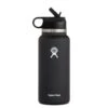 Hydro Flask Starfish Yellow 32 Oz. Wide Mouth Water Bottle with Straw Lid 2.0