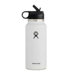 Hydro Flask 32 Oz. Wide Mouth With Straw Lid 2.0 Water Bottle -Campmor Outdoor Clothing W32BSW110