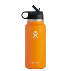 Hydro Flask 32 Oz. Wide Mouth With Straw Lid 2.0 Water Bottle -Campmor Outdoor Clothing W32BSW820