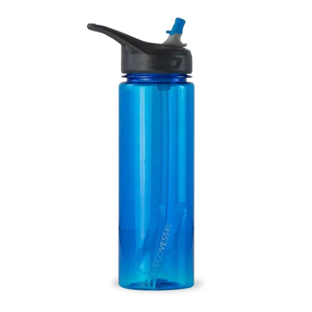 THE WAVE - BPA Free Plastic Sports Water Bottle With Straw - 24 Oz By EcoVessel 5 THE WAVE - BPA Free Plastic Sports Water Bottle With Straw - 24 Oz By EcoVessel - Image 5