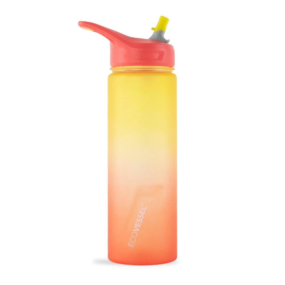 THE WAVE - BPA Free Plastic Sports Water Bottle With Straw - 24 Oz By EcoVessel 3 THE WAVE - BPA Free Plastic Sports Water Bottle With Straw - 24 Oz By EcoVessel - Image 3