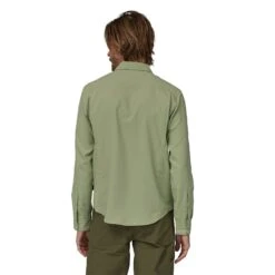 Patagonia Men's Long Sleeve Self Guided Hike Shirt -Campmor Outdoor Clothing WBS23 41900 SLVG CS2