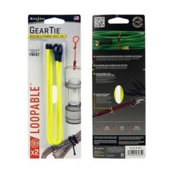 Nite Ize Gear Tie Loopable Twist Tie 12 In. - 2 Pack
