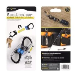 Nite Ize SlideLock 360° Magnetic Locking Dual Carabiner 8 Nite Ize SlideLock 360° Magnetic Locking Dual Carabiner -Campmor Outdoor Clothing ZfVboO9USmCPfCOBFrtG MSBL 03 R7 P 0003 SQRGB l