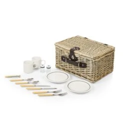 Catalina Picnic Basket for 2 - Handwoven Natural Willow Wicker with Genuine Leather Straps 36 Catalina Picnic Basket for 2 - Handwoven Natural Willow Wicker with Genuine Leather Straps -Campmor Outdoor Clothing a44fcf5ebabbc4d1961c6fdfa80fdac3291b7501