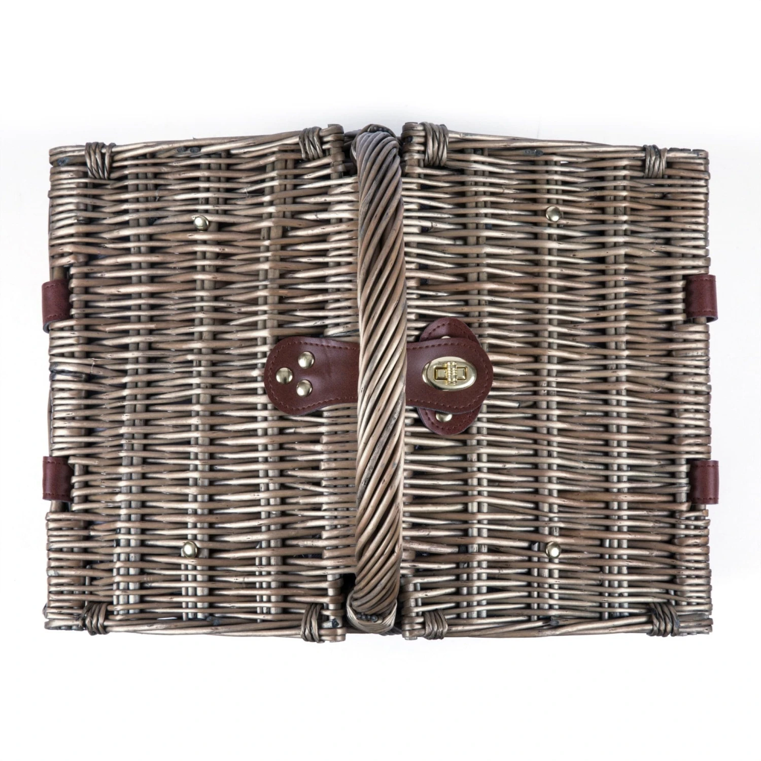 Picnic Time Piccadilly Picnic Basket – Red Gingham Lined Handwoven Willow Basket for 2 13 Picnic Time Piccadilly Picnic Basket – Red Gingham Lined Handwoven Willow Basket for 2 - Image 13