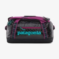 Patagonia Black Hole Duffel 40L - Black Recycled Weather-Resistant Travel Bag -Campmor Outdoor Clothing a 068becbb b04f 4280 bbc8 de12d11436fc