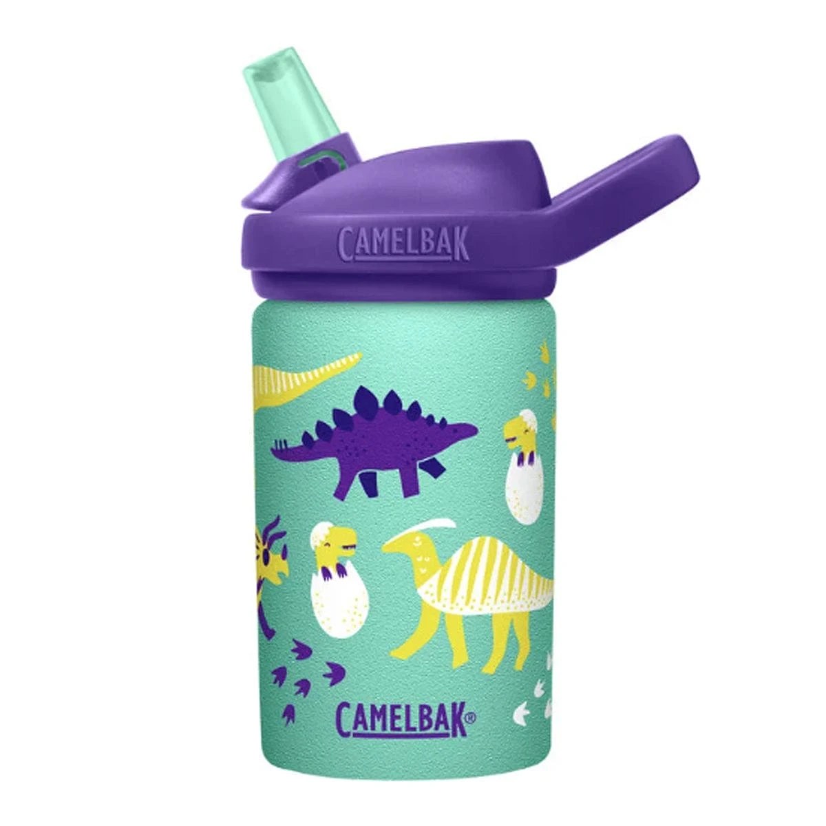 CamelBak Eddy+ Kids 14 Oz Stainless Steel Water Bottle – Durable Single Wall Spill-Proof School Bottle 2 CamelBak Eddy+ Kids 14 Oz Stainless Steel Water Bottle – Durable Single Wall Spill-Proof School Bottle - Image 2