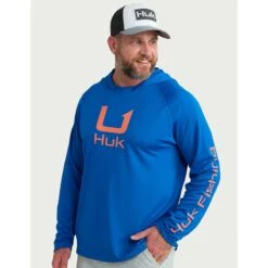 HUK Men's Icon Long Sleeve Hoodie